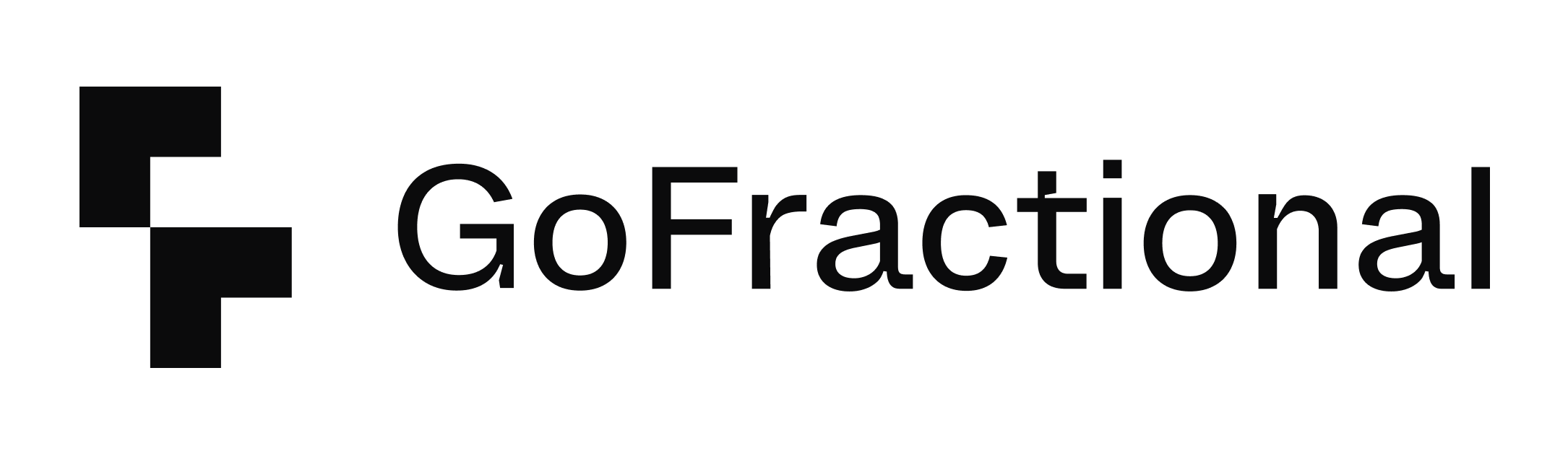 Go Fractional Dark Logo