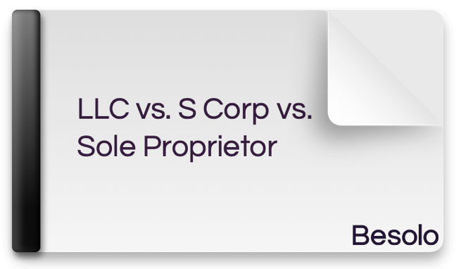 eBook Preview - LLC vs. S Corp vs. Sole Proprietor